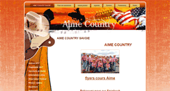 Desktop Screenshot of aimecountry.com